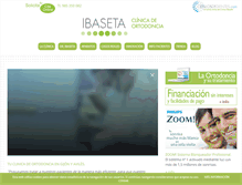 Tablet Screenshot of clinicaibaseta.com